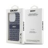 DKNY DKHMP15LHRHSEB iPhone 15 Pro6.1 niebieski/blue hardcase IML Mono & Stripe MagSafe